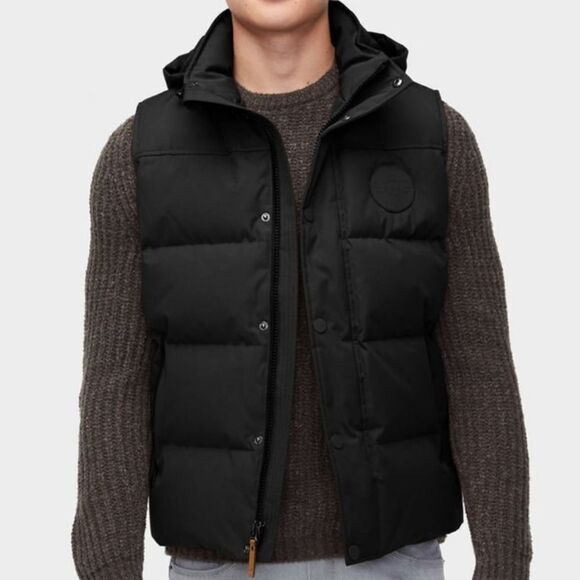 UGG MEN’S NATHANIEL DOWN WATER PROOF DOWN VEST - Picture 1 of 6